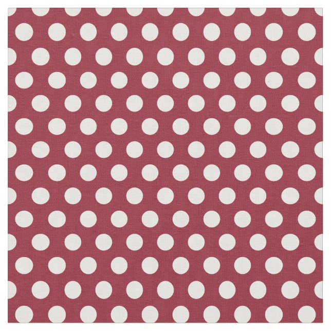 Tissu Pois criminels (Fermer)