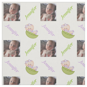 Tissu Pois dans la pod bébé fille lavande pépinière