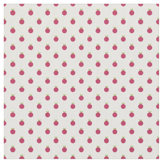 Tissu Pois de fruits (Fermer)
