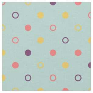 Tissu Pois moderne chic motif géométrique 