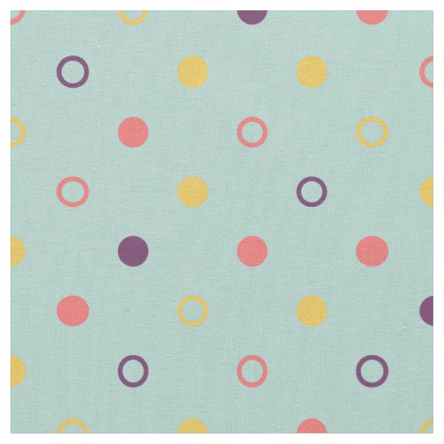 Tissu Pois moderne chic motif géométrique  (Fermer)