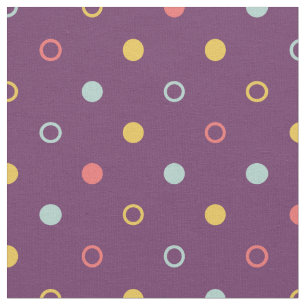 Tissu Pois moderne chic motif géométrique