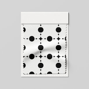 Tissu Pois noirs, Motif à points Polka, points, pointill