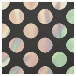 Tissu pois Pastel Iridescente