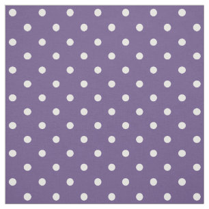 Tissu Pois pourpre