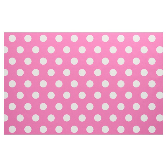 Tissu Pois rose (Fat Quarter)