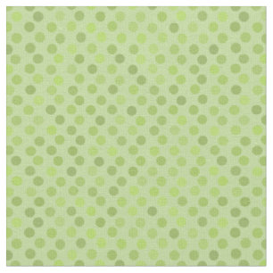 Tissu pois verts de printemps