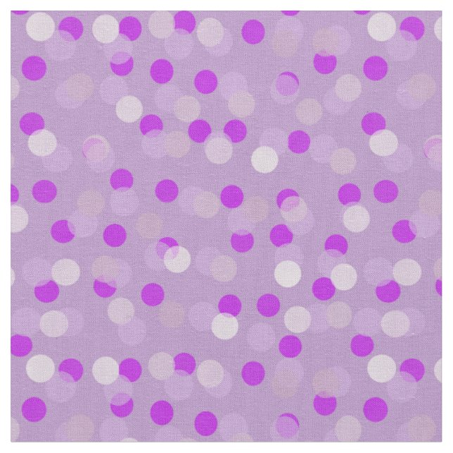 Tissu pois violets (Fermer)