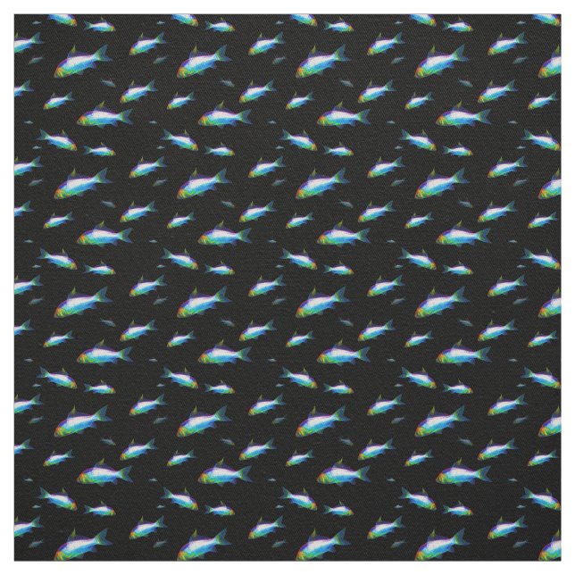 Tissu Poisson Arrière - plan sans joint (Échantillon)