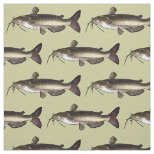 Tissu Poisson-chat