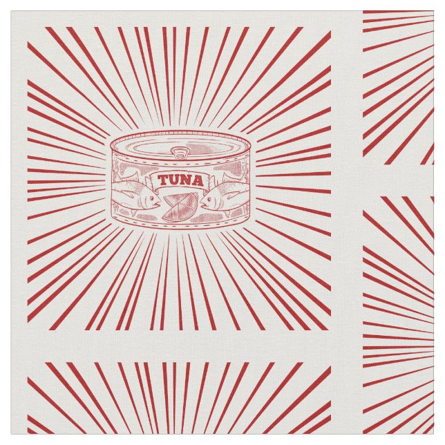 Tissu Poisson de thon (Fermer)