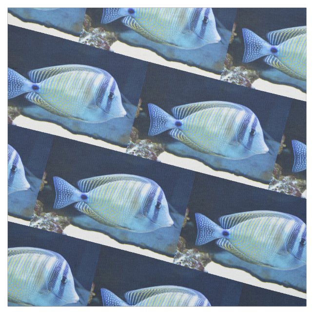 Tissu Poisson tropical (Échantillon)