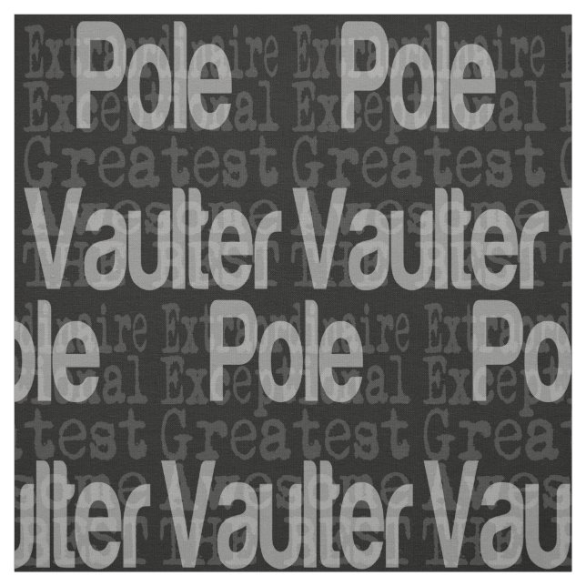 Tissu Pole Vaulter Extraordinaire (Échantillon)