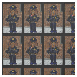 TISSU POLICIER DOXIE ROUGE
