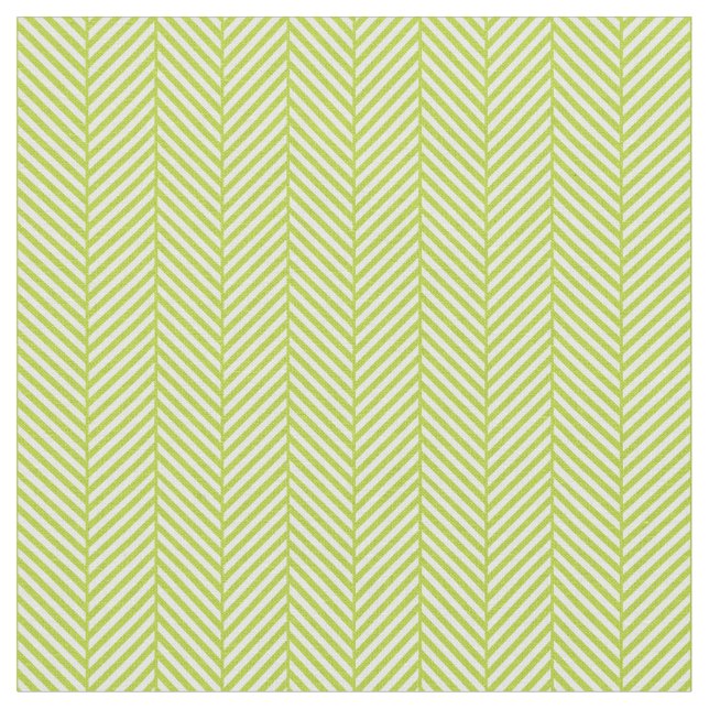 Tissu Pomme Green Herringbone (Fermer)