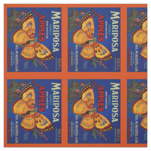 Tissu Pommes de Mariposa