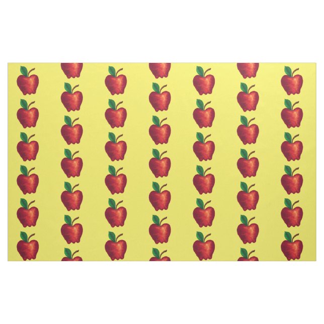 Tissu pommes rouges (Fat Quarter)