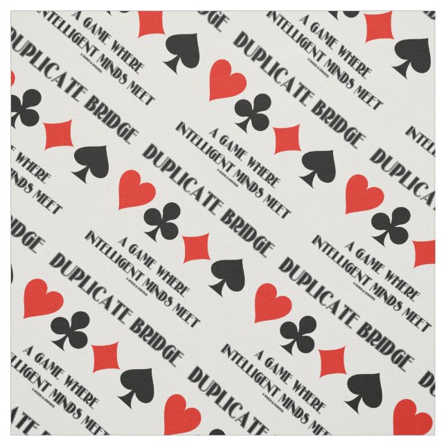 Tissu Pont Dupliqué Un Jeu Où L'Esprit Intelligent (Échantillon)