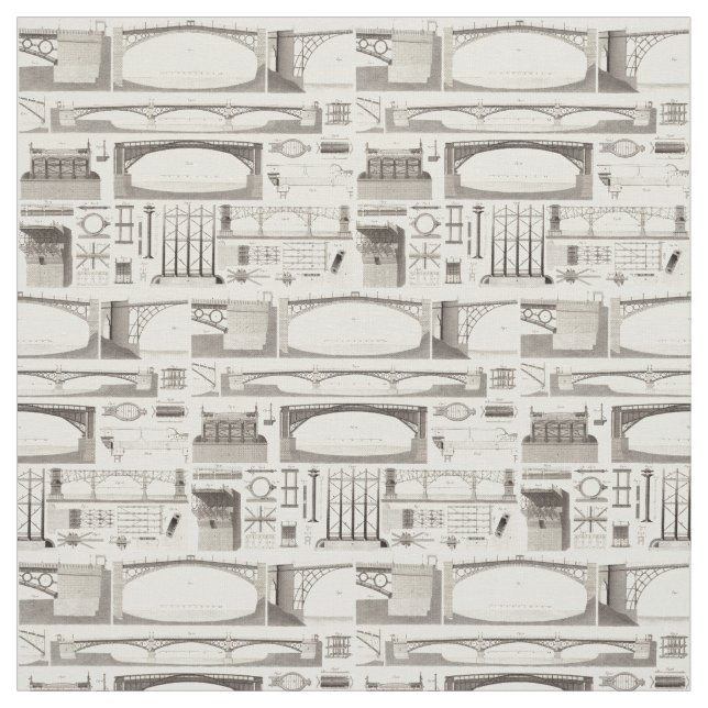 Tissu Ponts de bâtiment (Échantillon)