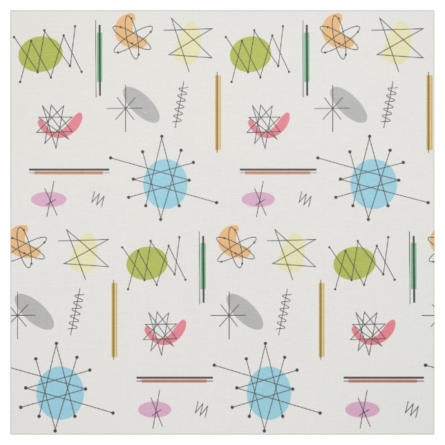 Tissu Pop atomique (Échantillon)