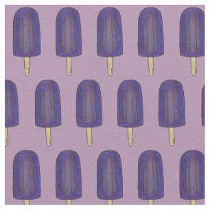 Tissu Popsicle Popsicles de raisin violet Congelé Pops F