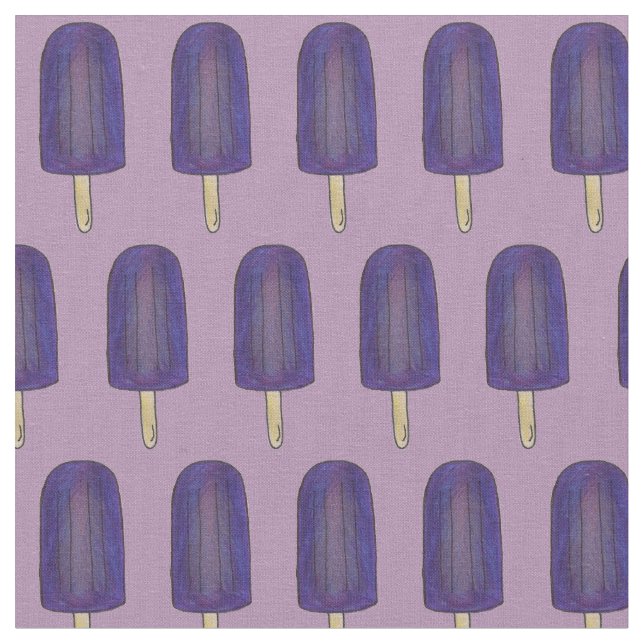 Tissu Popsicle Popsicles de raisin violet Congelé Pops F (Fermer)