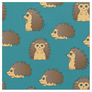 Tissu Porcupines mignons Hérisson Dessins