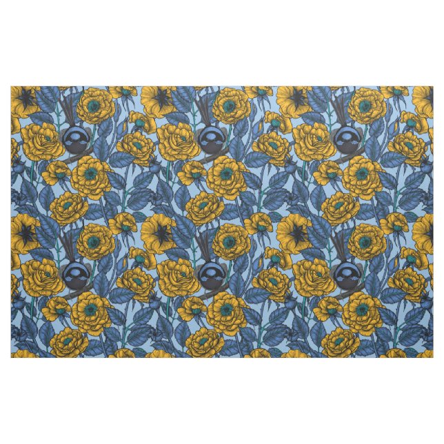 Tissu Porté en rose (Fat Quarter)