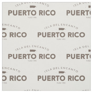 Tissu Porto Rico, Isla del Encanto