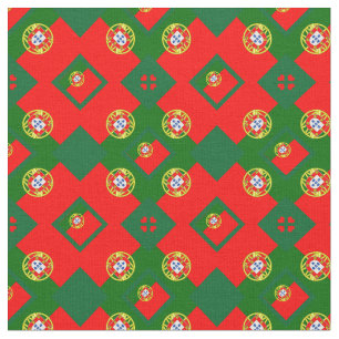 Tissu Portugais Drapeau et Portugal Mode textile branch