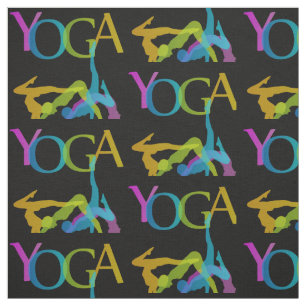 Tissu Poses de yoga