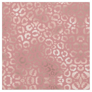 Tissu Poster de animal de chic Rose de chic Leopard rose