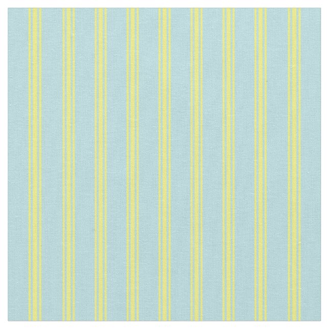 Tissu Poudre Motif bleu et jaune (Fermer)