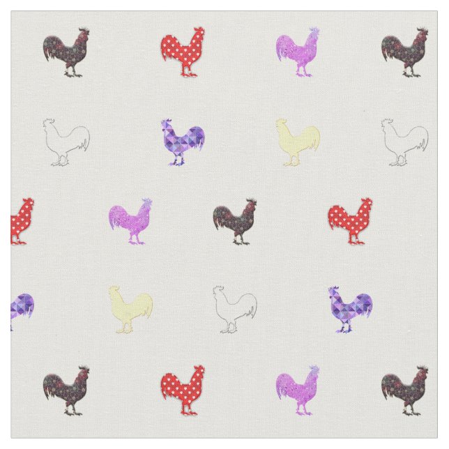 Tissu Poules de poulet Thunder_Cove (Fermer)