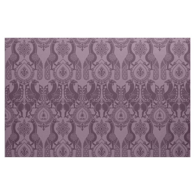 Tissu Poules et dragons médiévaux (Fat Quarter)