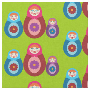 Tissu Poupées de Matryoshka