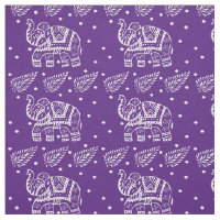 Pourpre de Bloc-copie d'Indien Paisley et