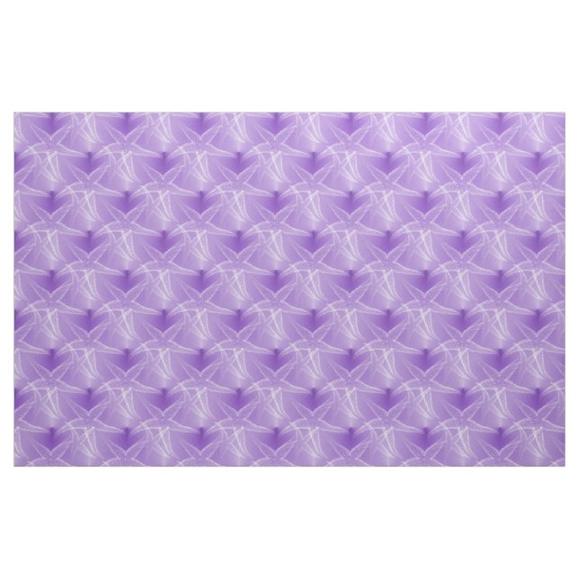 Tissu pourpre de plage d'étoiles de mer (Fat Quarter)