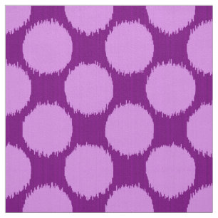 Tissu Pourpre géant de points, d'orchidée et d'améthy