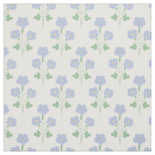 Tissu Prairie Pastel Fleurie Délicate Botanique