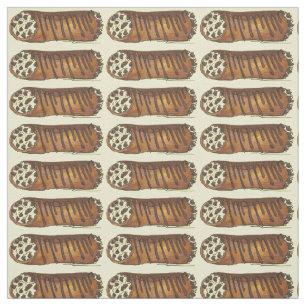 Tissu Prenez le Cannoli Chocolate Chip Pâtisserie italie