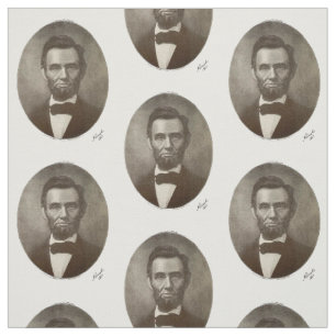 Tissu Président républicain américain d'Abe Abraham