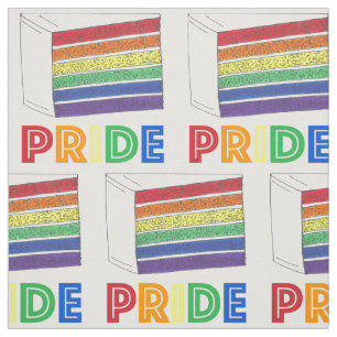 Tissu PRIDE Aimer Couche arc-en-ciel Mariage tranche de