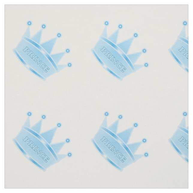 Tissu Prince héritier mignon de bleus layette de parties (Échantillon)