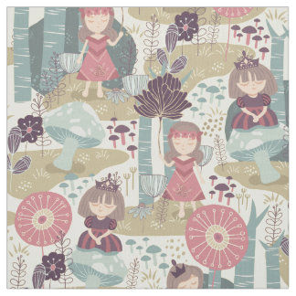 Tissu Princesse de la forêt