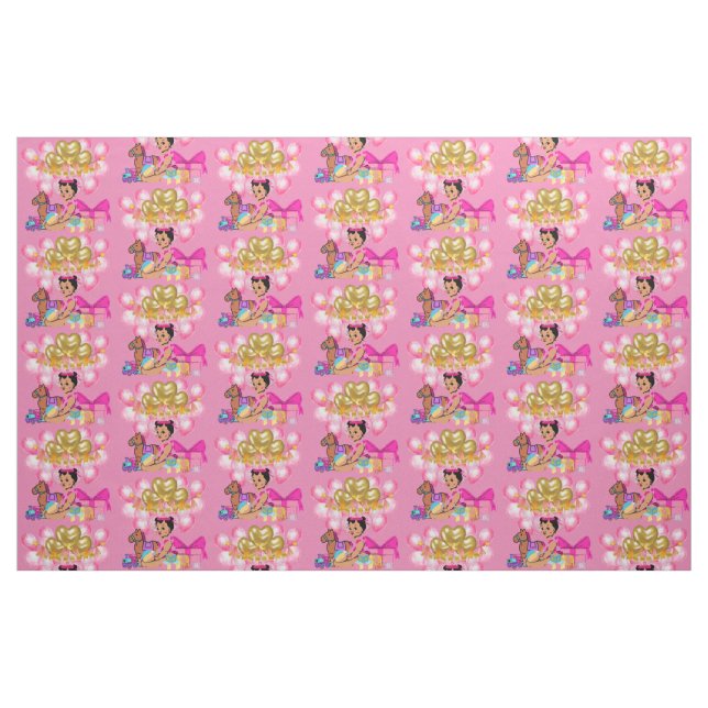 Tissu Princesse en rose (Fat Quarter)