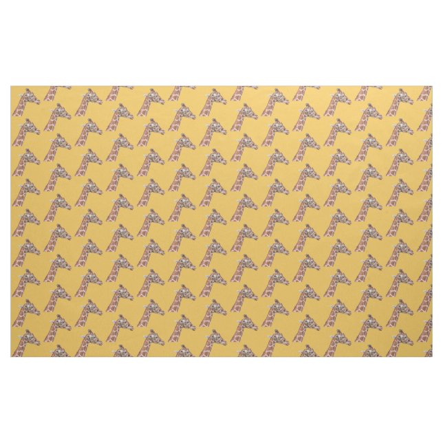 Tissu Profil de girafe (Yard)