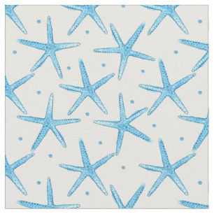 Tissu Profil sous convention astérisque bleu de mer