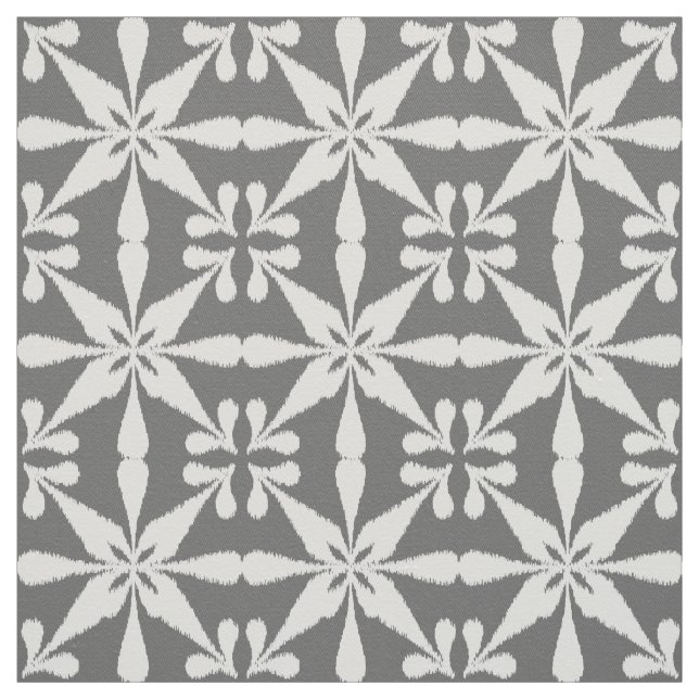 Tissu Profil sous convention astérisque d'Ikat - (Échantillon)
