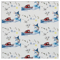 Tissu profond de pêche maritime